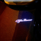 Alfa Romeo LOGO PROJECTOT LIGHTS Nr.05 (Menge 1 = 2 Logo Film/2 Türleuchten)