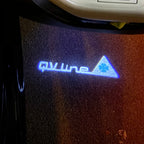 Alfa Romeo QV LINE & Quadrifoglio Verde LOGO PROJECTOT LIGHTS Nr.57 (quantità 1 = 2 Logo Film / 2 luci porta)