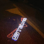 Alfa Romeo Stelvio LOGO PROJECTOT LIGHTS Nr.97 (quantità 1 = 2 Logo Film / 2 luci porta)