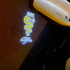 Alfa Romeo Biscione Snake LOGO PROJECTOR LIGHTS Nr.63 (الكمية 1 = 2 Logo Film / 2 Door Lights)
