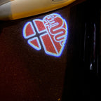 Alfa Romeo LOGO PROJECTOT LIGHTS Nr.19 (quantità 1 = 2 Logo Film / 2 luci porta)