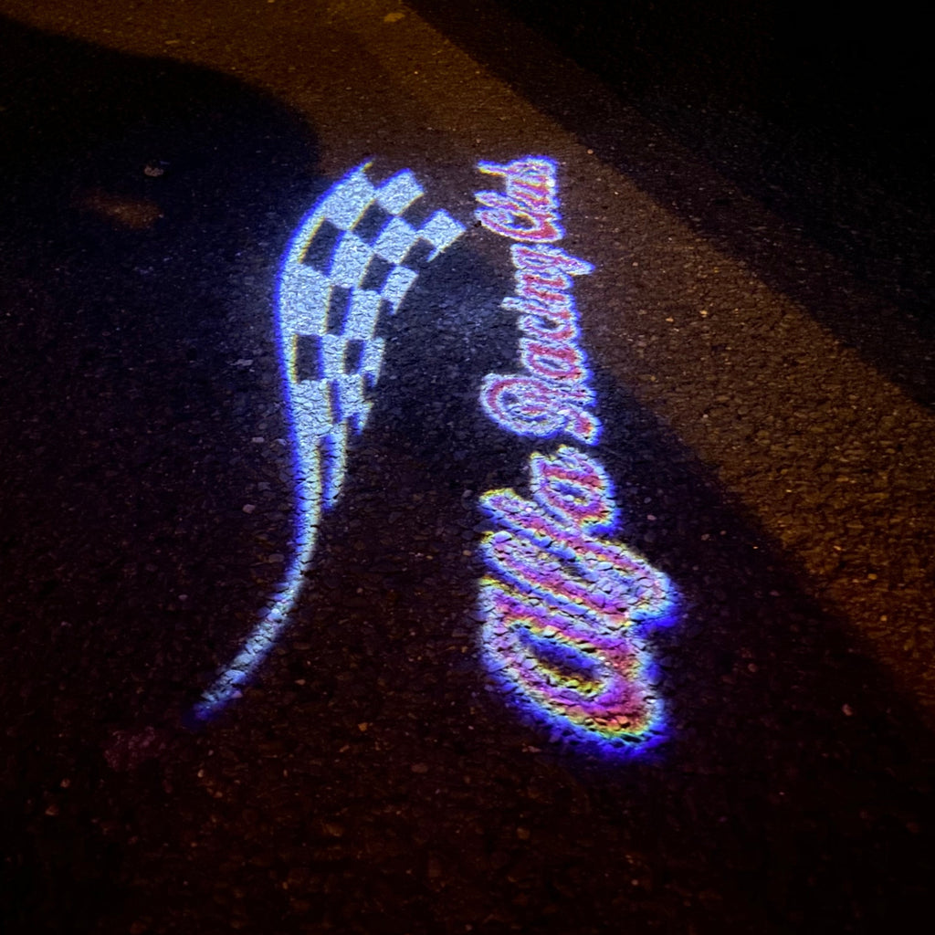 Alfa Romeo LOGO PROJECTOT LIGHTS Nr.92 (Menge 1 = 2 Logo Film/2 Türleuchten)