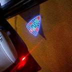 Alfa Romeo LOGO PROJECTOT LIGHTS Nr.45 (Menge 1 = 2 Logo Film / 2 Türleuchten)