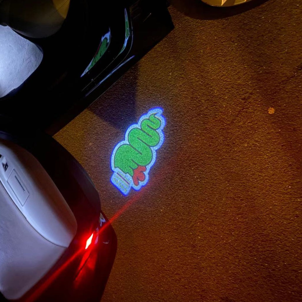Alfa Romeo Biscione snake LOGO PROJECTOR LIGHTS Nr.42 (quantité 1 = 2 Logo Film / 2 portes lumières)