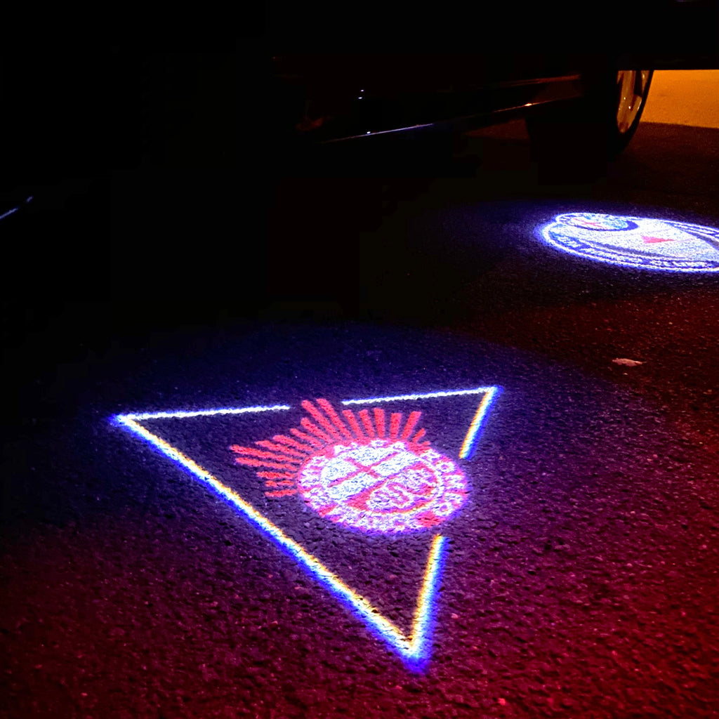 Alfa Romeo LOGO PROJECTOT LIGHTS Nr.20 (quantità 1 = 2 Logo Film / 2 luci porta)