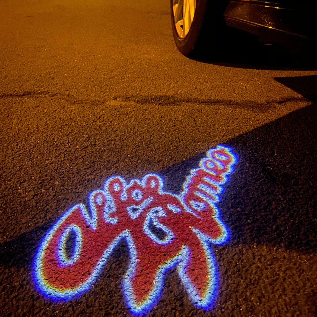 Alfa Romeo LOGO PROJEKTOT LIGHTS Nr.35 (Menge 1 = 2 Logo Film / 2 Türlichter)