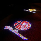Alfa Romeo LOGO PROJECTOT LIGHTS Nr.11 (quantità 1 = 2 Logo Film / 2 luci porta)
