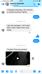 das Feedback des Käufers