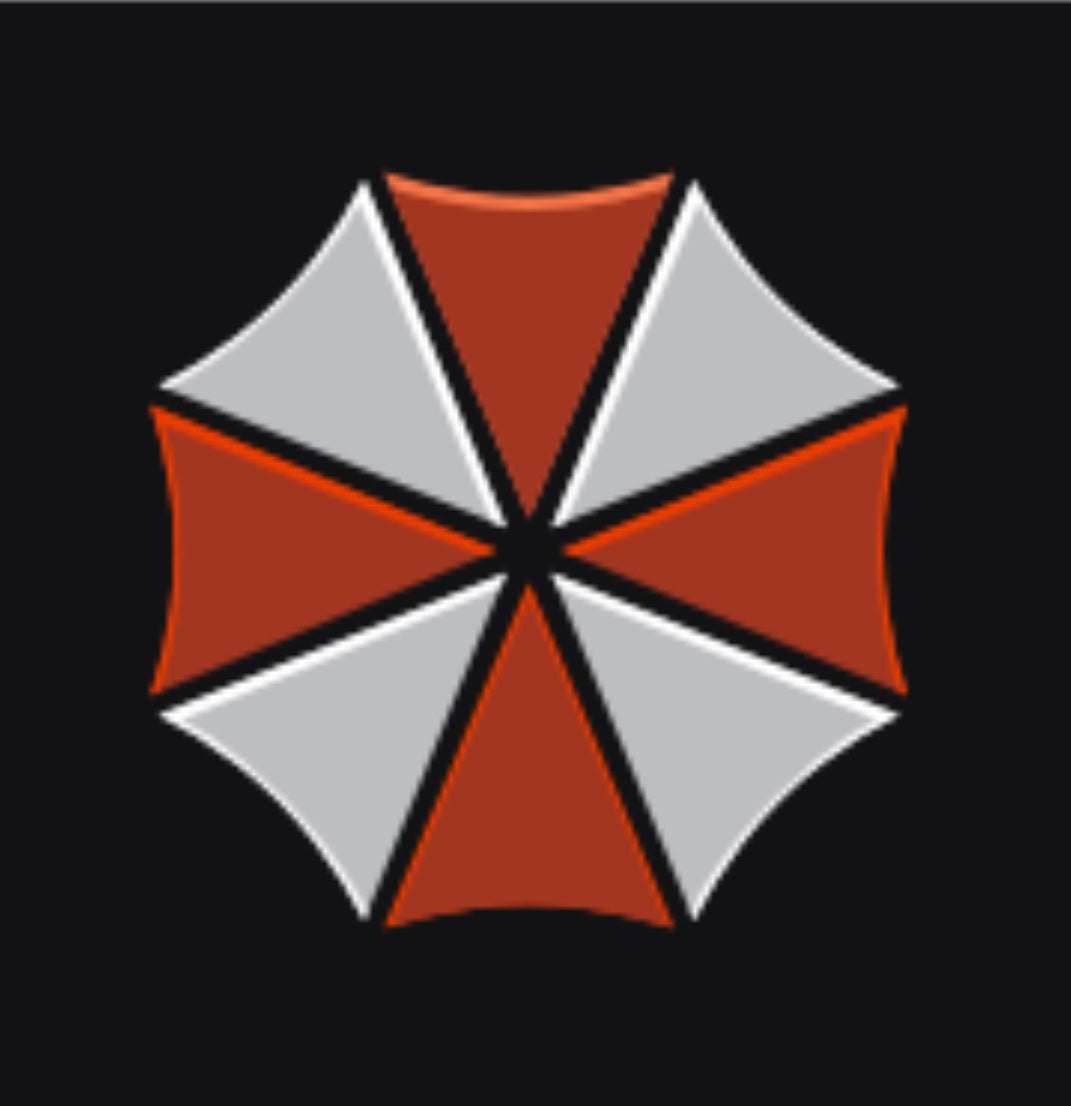 Resident Evil Logo Nr.200  (quantity 1 = 2 Logo Films /2 door lights）Movie Series Logo