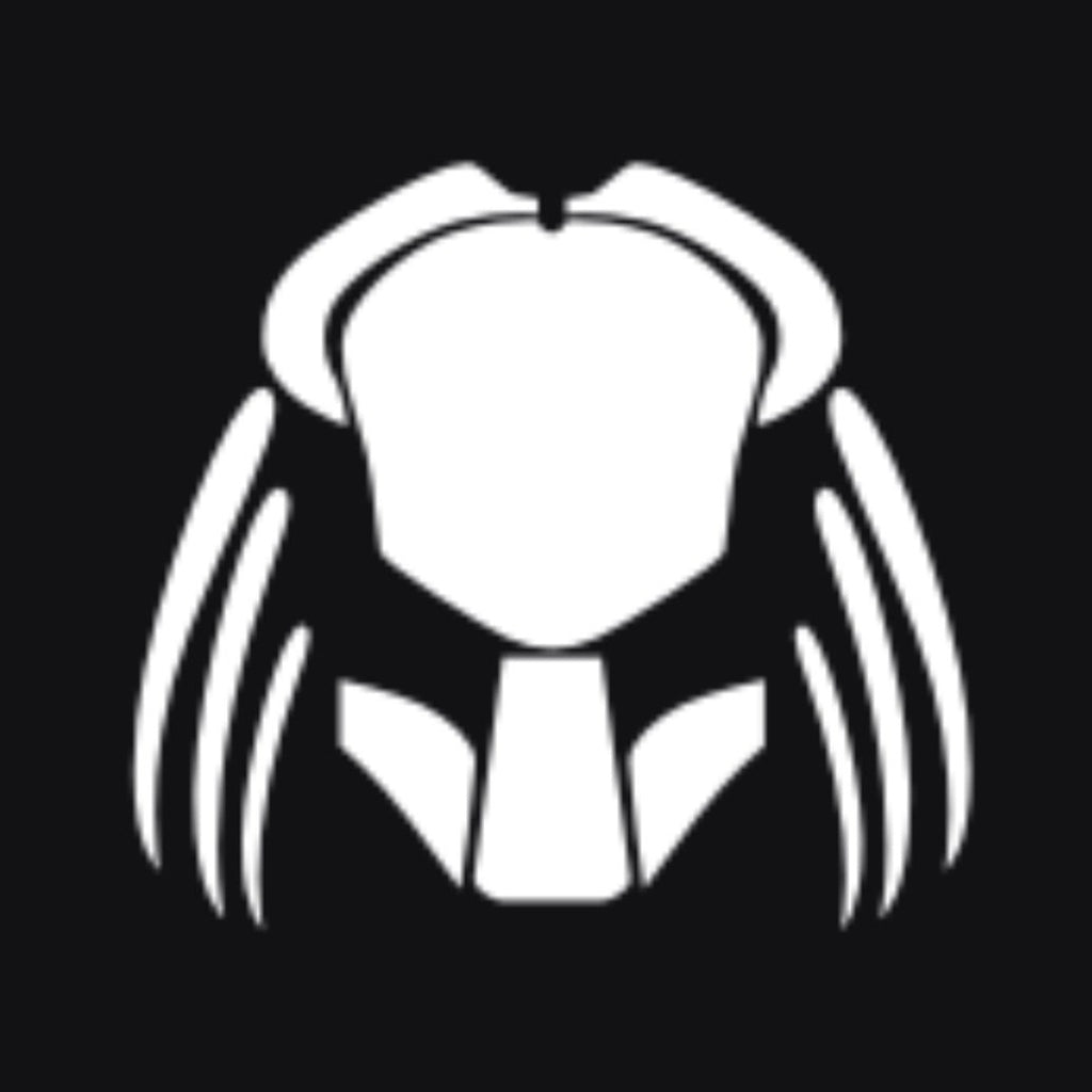 Predator Logo Nr.201 (quantity 1 = 2 Logo Films /2 door lights）Movie Series Logo