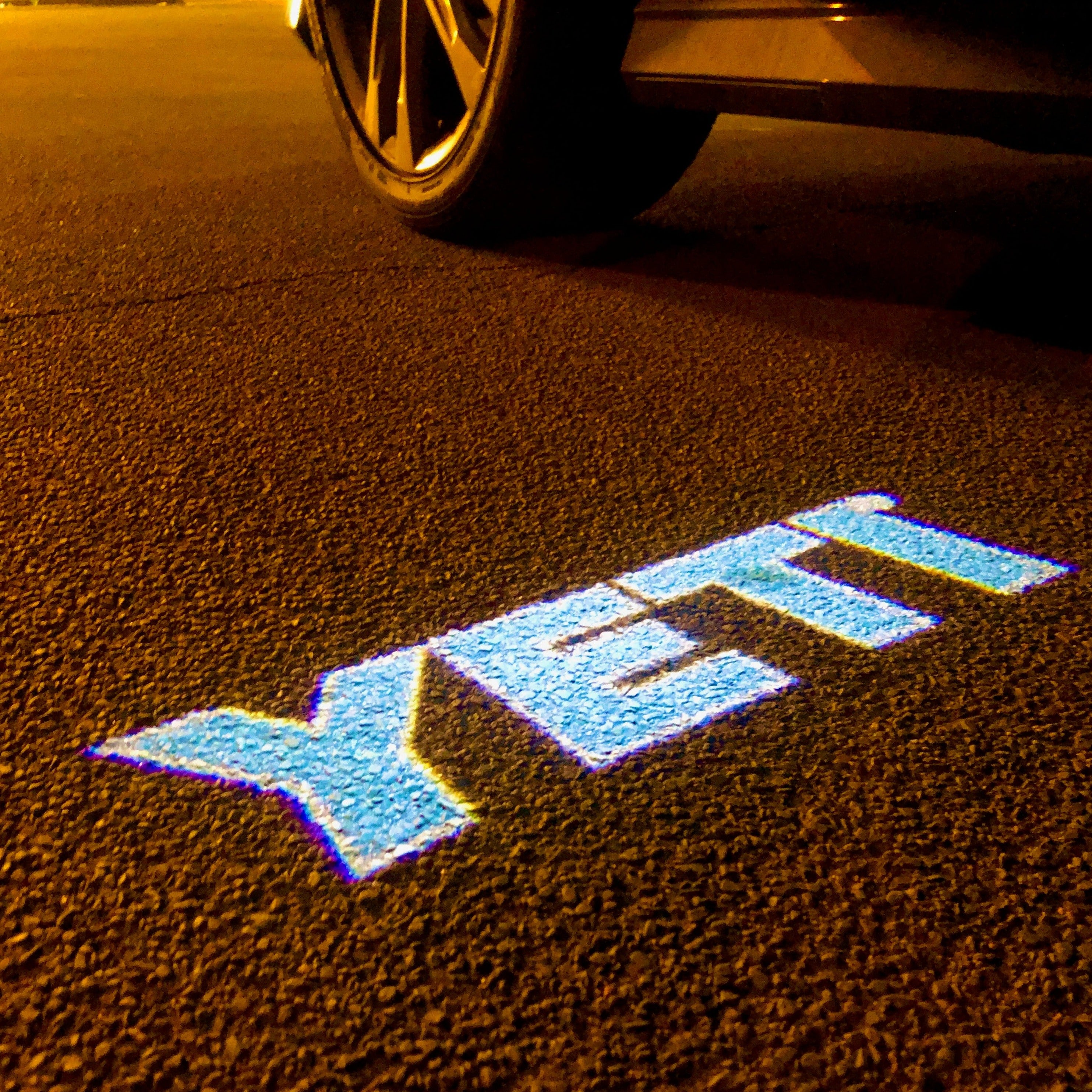 SKODA YETI LOGO LIGHTS Nr.57 (Menge 1 = 2 Logo Film / 2 Türlichter)