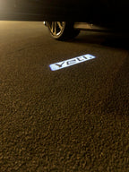 SKODA YETI LOGO LIGHTS Nr.113 (quantité 1 = 2 Film Logo / 2 feux de porte)