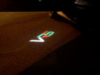 SKODA VRS LOGO PROJECTOT LIGHTS Nr.26 (quantité 1 = 2 Logo Film / 2 feux de porte)