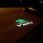 SKODA LOGO PROJECTOT LIGHTS Nr.75 (quantité 1 = 2 Logo Film / 2 feux de porte)