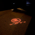SKODA LOGO PROJECTOT LIGHTS Nr.61 (cantidad 1 = 2 logo película / 2 luces de puerta)