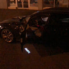 LUCI PROIETTORI CON LOGO SKODA VRS OCTAVIA Nr.18 (quantità 1 = 2 Logo Film / 2 luci porta)