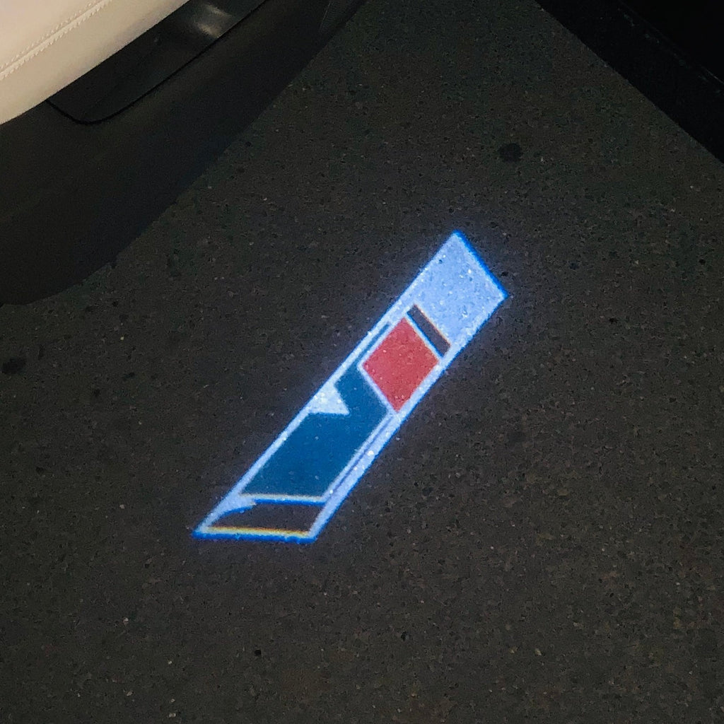 SKODA VRS LOGO PROJECTOT LIGHTS Nr.32 (Anzahl 1 = 2 Logo Film/2 Türleuchten)