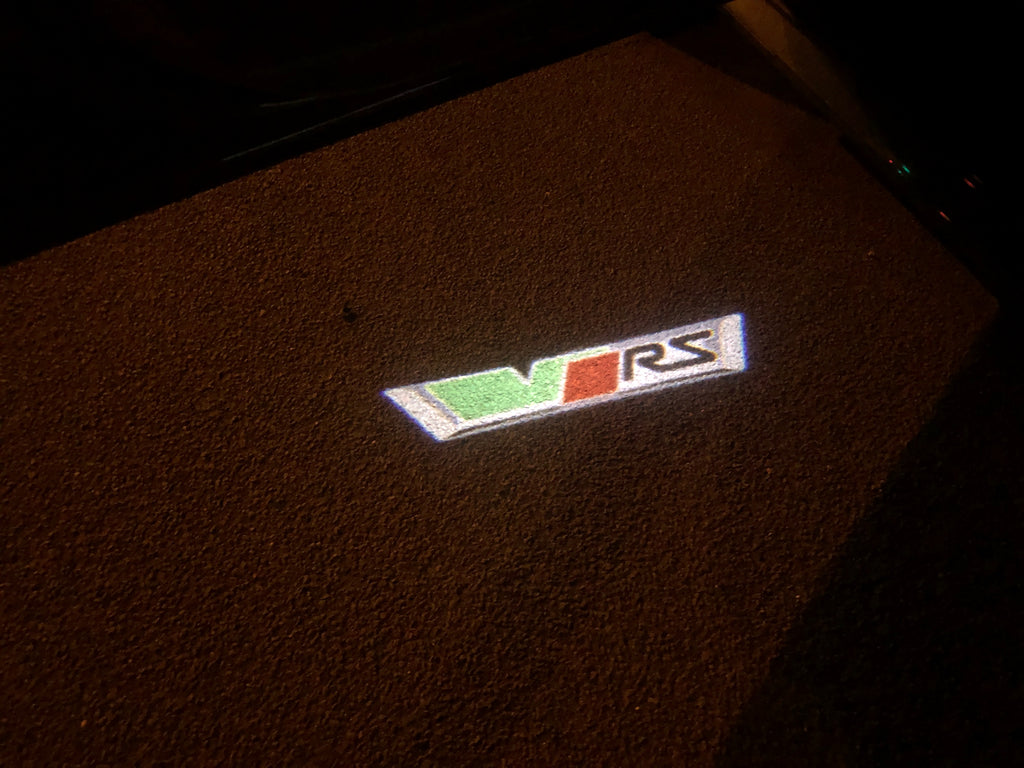 No 19 Skoda VRS sign Light (qty. 1 = 2 sign film / 2 Door Lights)