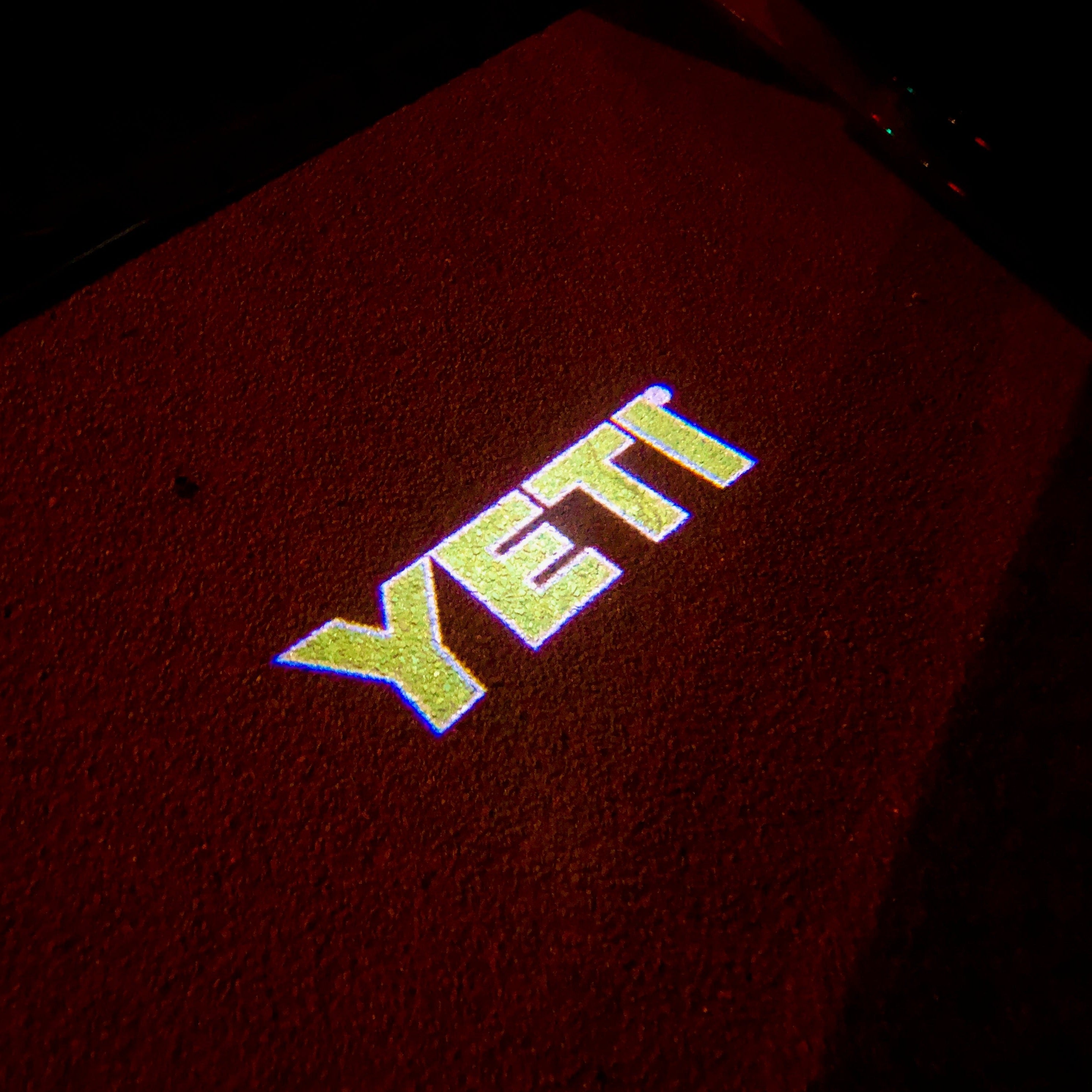 SKODA YETI LOGO PROJECTOR LIGHTS Nr.116 (Menge 1 = 2 Logo Film / 2 Türlichter)