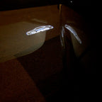SKODA LOGO PROJECTOT LIGHTS Nr.69 (Menge 1 = 2 Logo Film / 2 Türleuchten)