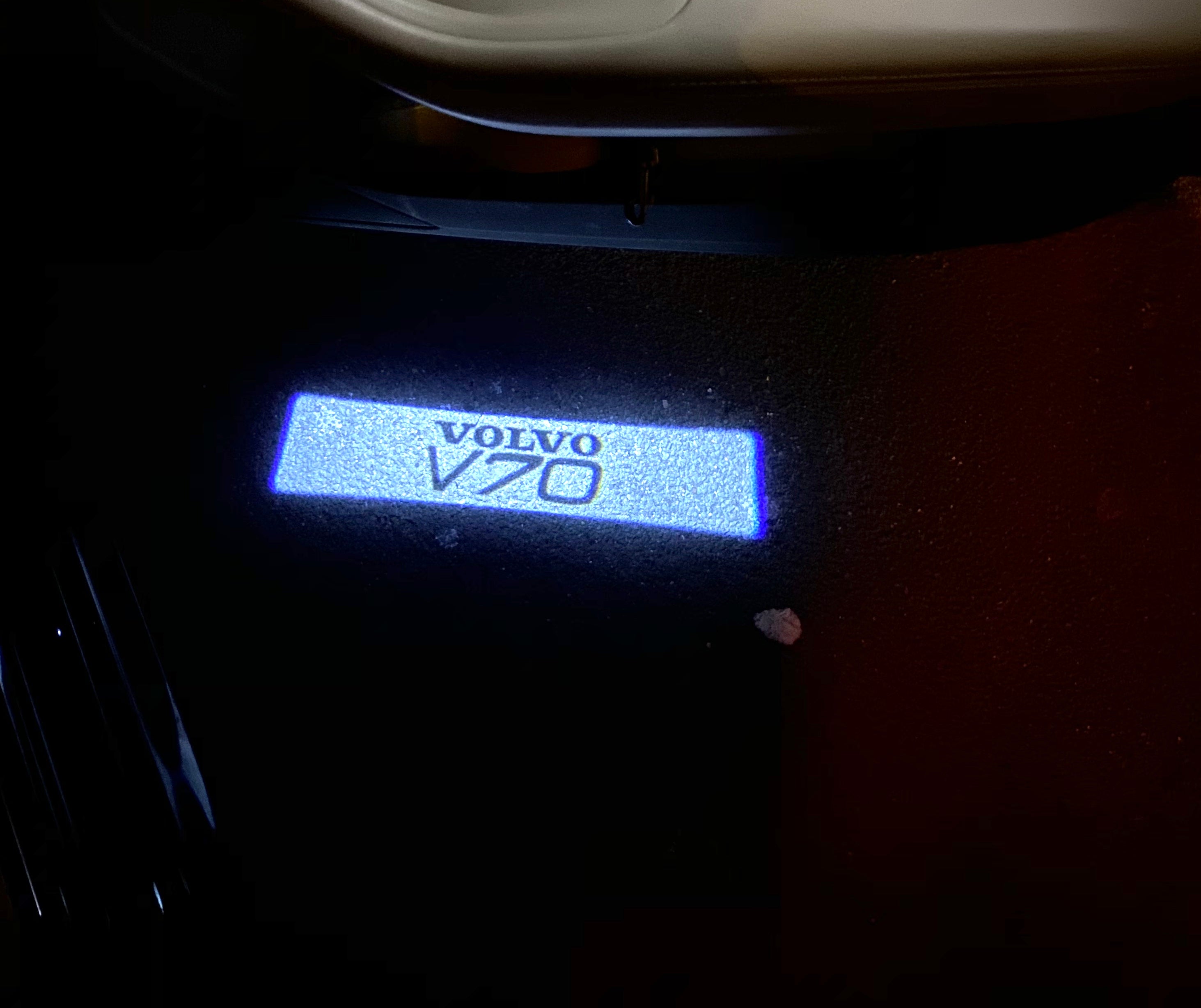 V 70 LOGO PROJECROTR LIGHTS Nr.39 (Menge 1 = 2 Logo Film / 2 Türleuchten)