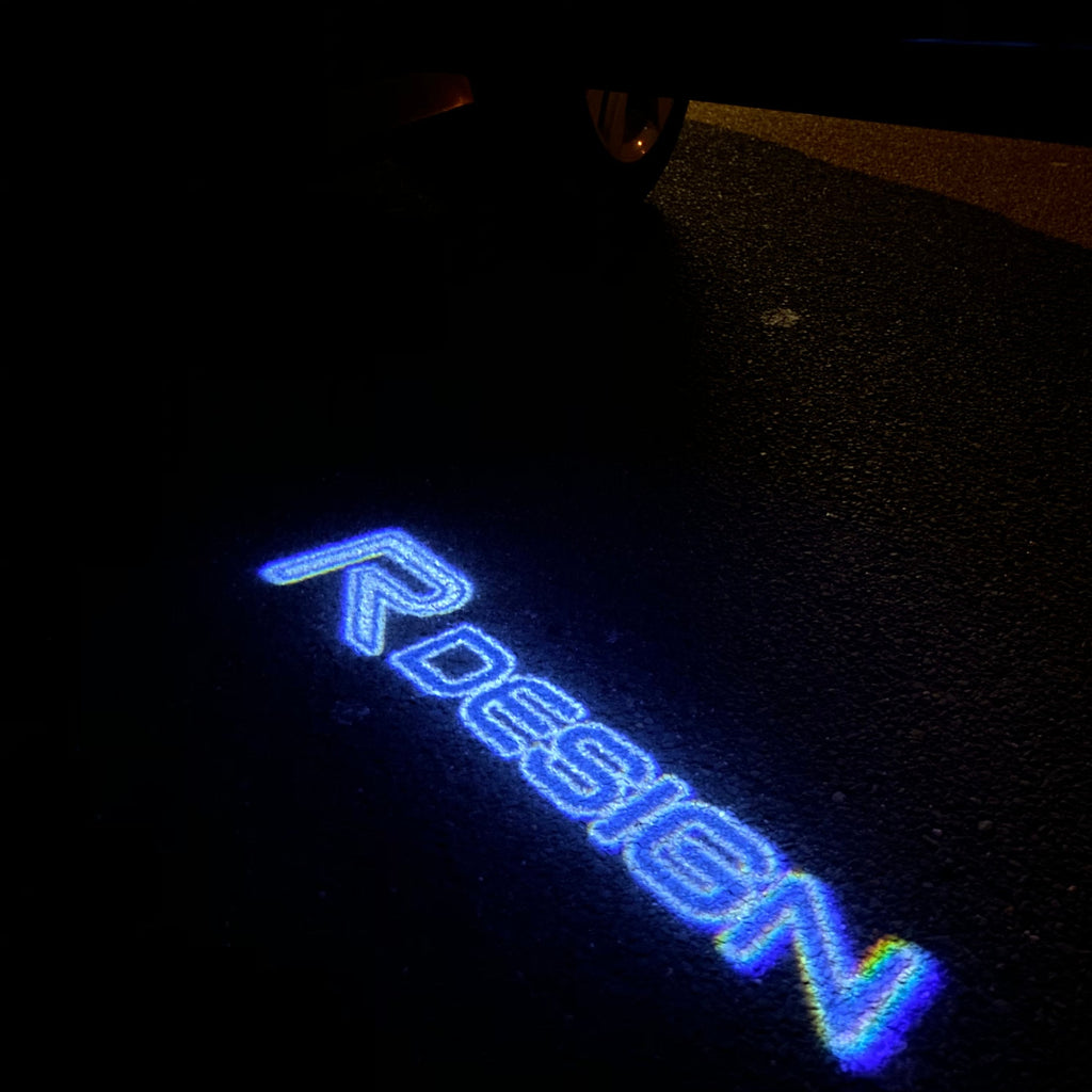 Volvo LOGO PROJECROTR LIGHTS Nr.85 (Menge 1 = 2 Logo Film / 2 Türleuchten)