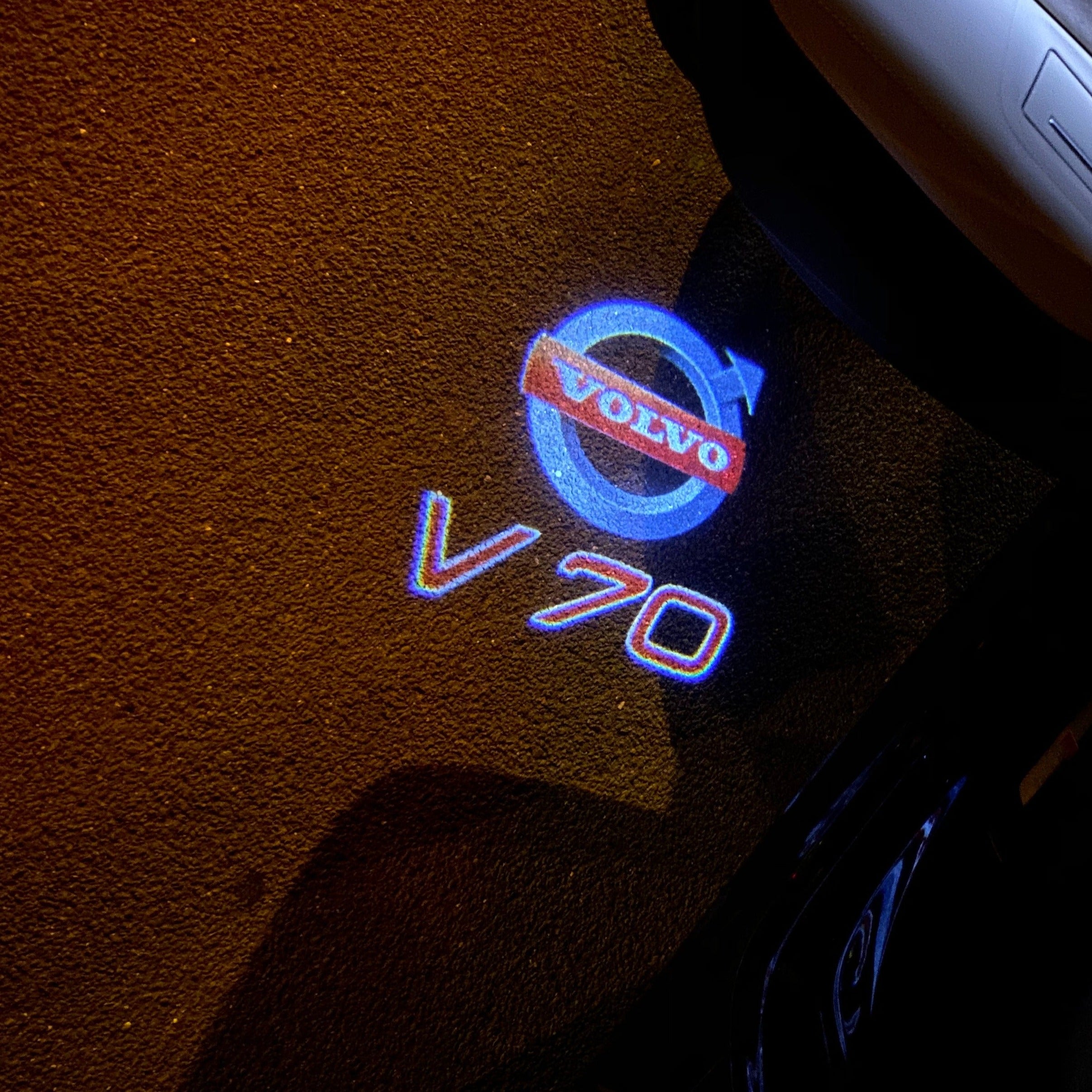 V 70 LOGO PROJECROTR LIGHTS Nr.24 (Menge 1 = 2 Logo Film / 2 Türleuchten)
