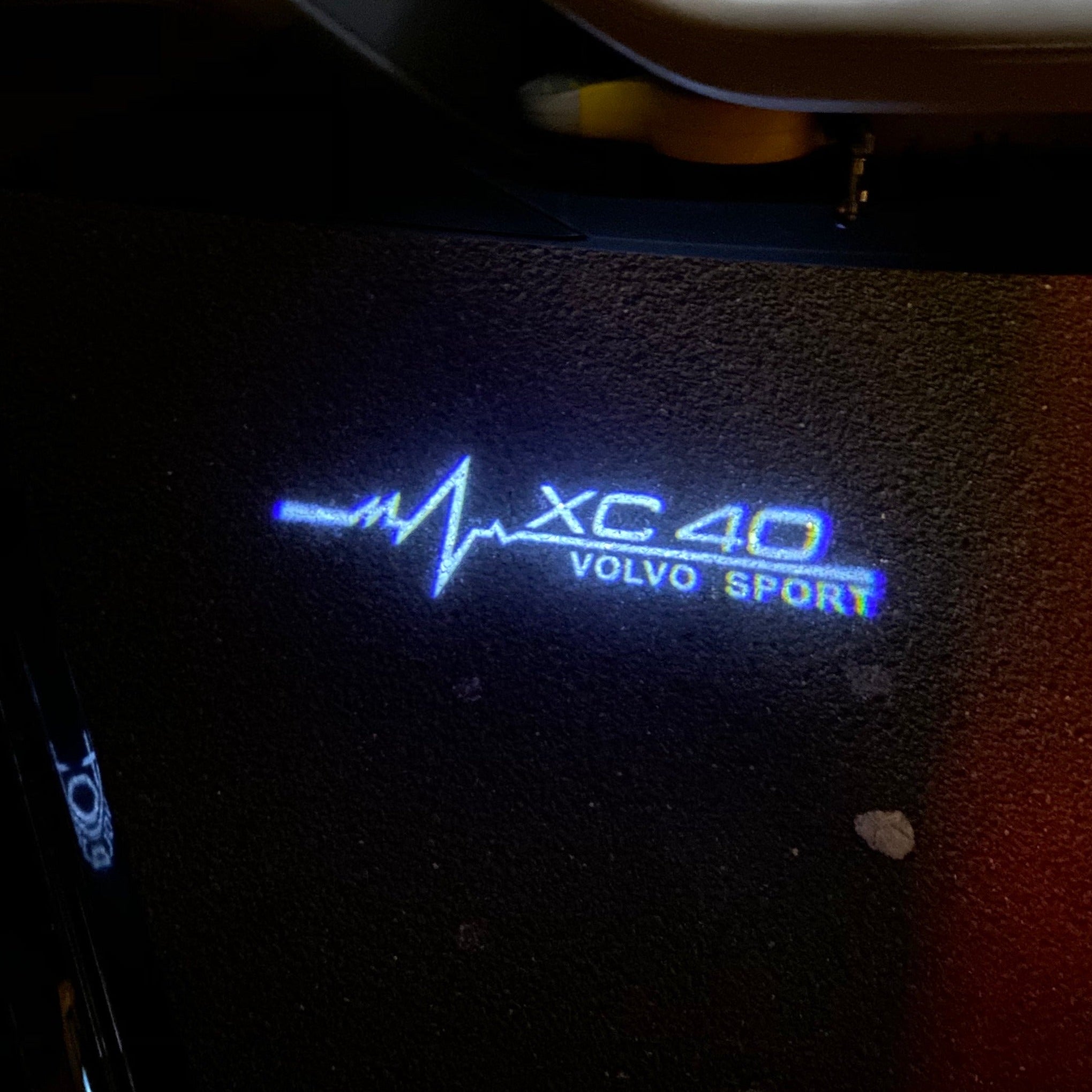 XC 40 LOGO PROJECROTR أضواء Nr.34 (الكمية 1 = 2 شعار فيلم / 2 أضواء الباب)