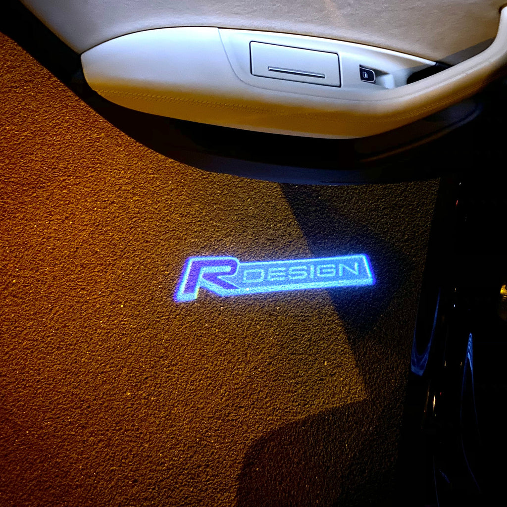 LUCES DEL PROYECTOR DEL LOGOTIPO Volvo Nr.61 (cantidad 1 = 2 Película de logotipo / 2 luces de puerta)