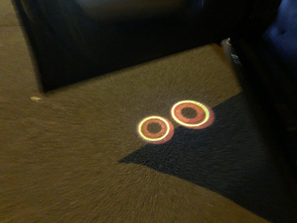 GTR-R35 LOGO PROJECTOT LIGHTS Nr.09 (quantité 1 = 2 Logo Films /2 feux de porte)