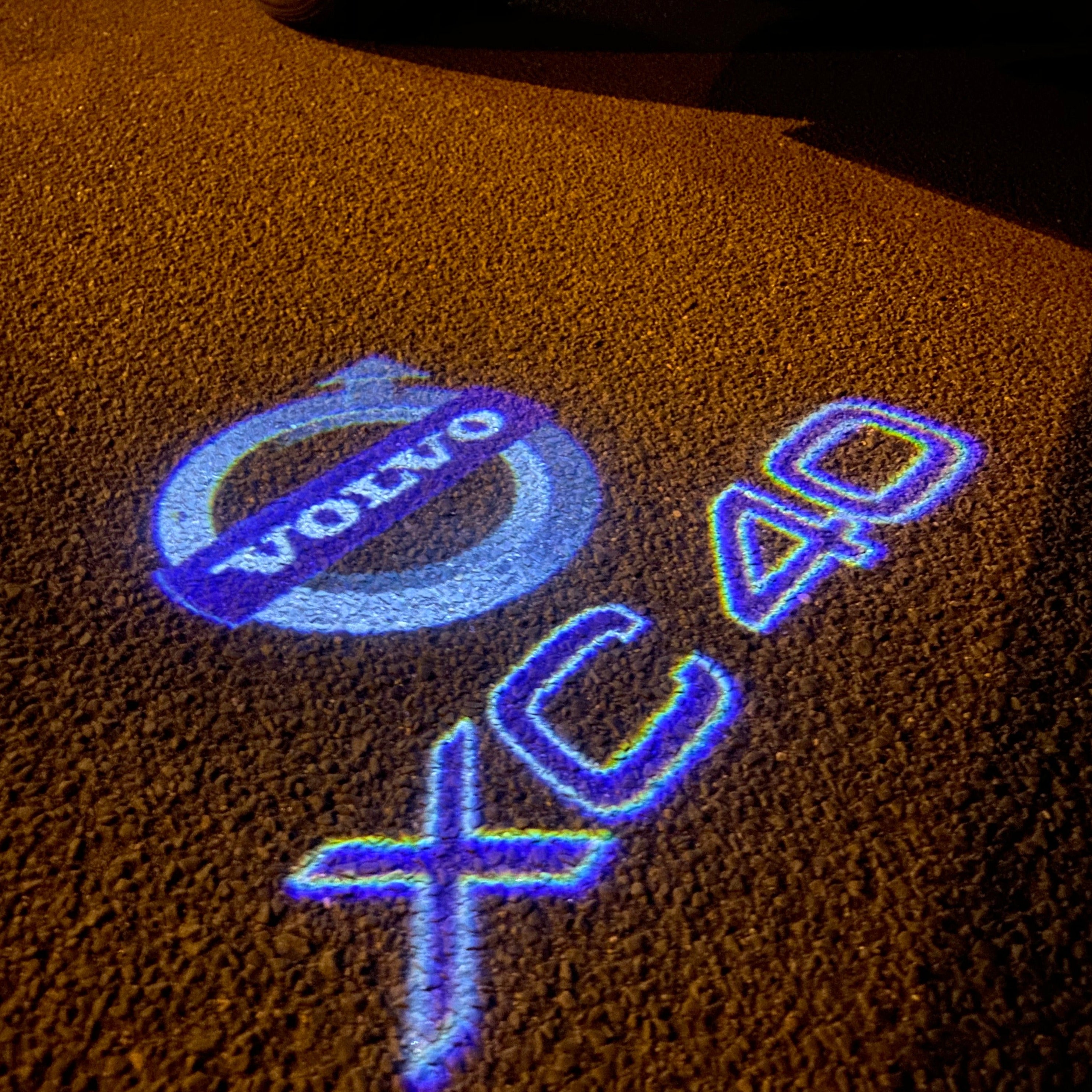 XC 40 LOGO PROJECROTR أضواء Nr.33 (الكمية 1 = 2 شعار فيلم / 2 أضواء الباب)