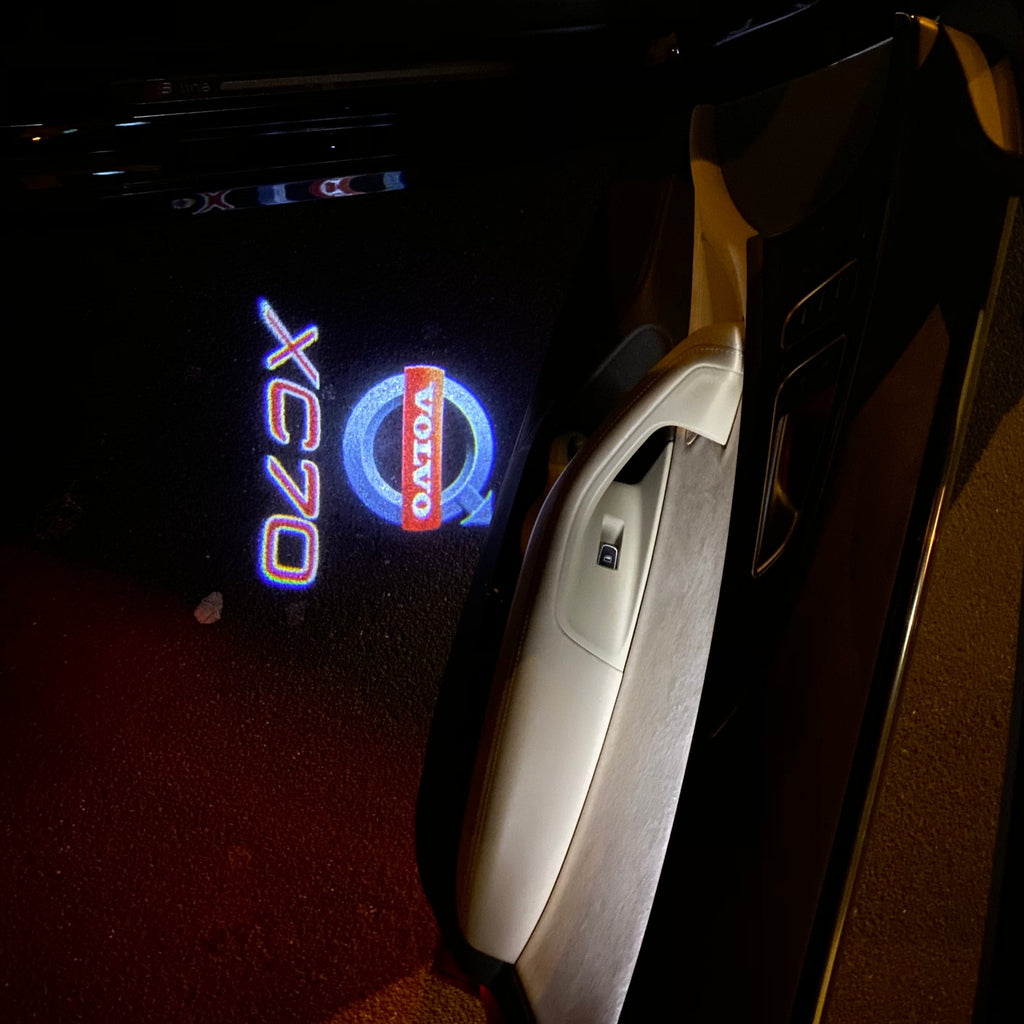XC70 LOGO PROJECROTR LIGHTS Nr.17 (cantidad 1 = 2 logo película / 2 luces de puerta)