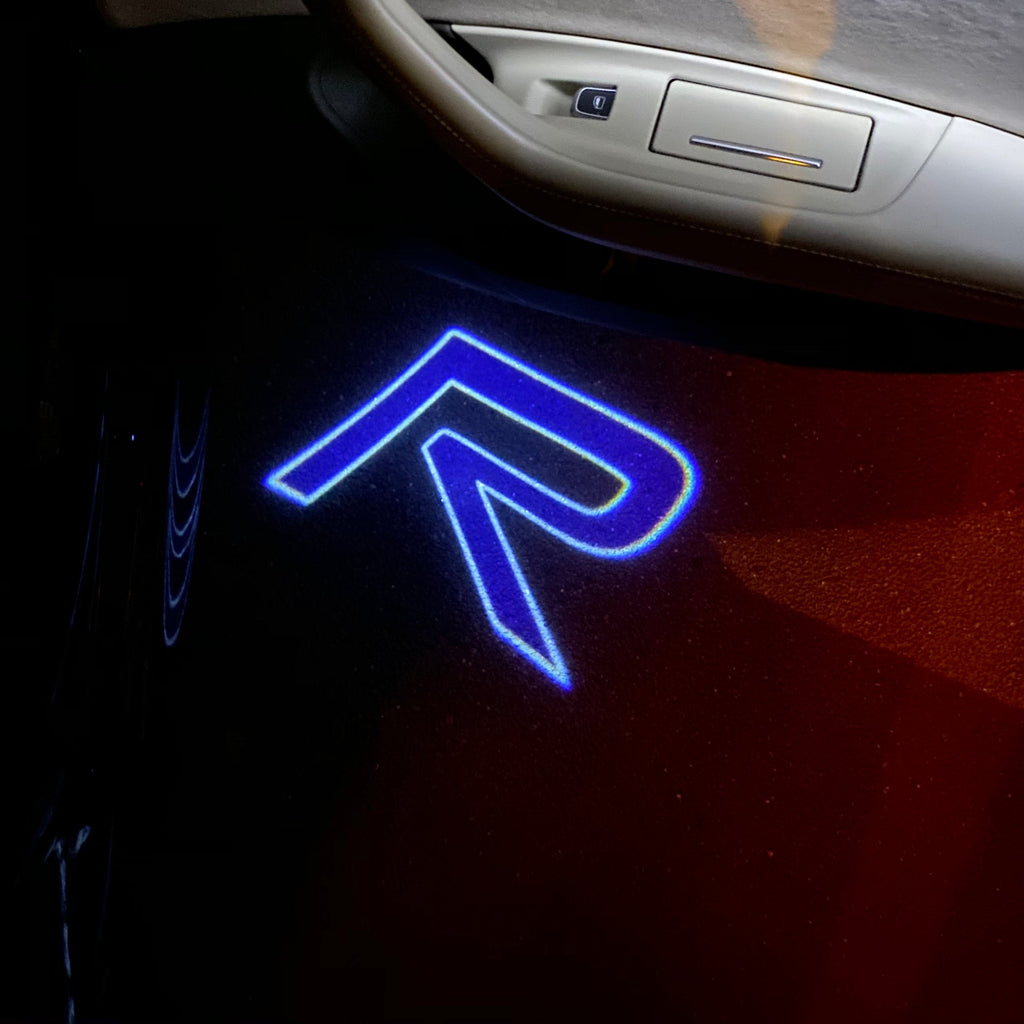 Volvo LOGO PROJECTOR LIGHTS Nr.134 (الكمية 1 = 2 Logo Film / 2 Door Lights)
