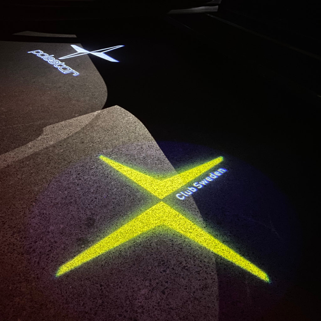 Volvo LOGO PROJECROTR LIGHTS Nr.74 (cantidad 1 = 2 logo película / 2 luces de puerta)