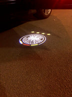 Football CLUB Logo Nr.232 (quantité 1 = 2 Logo Films /2 feux de porte)