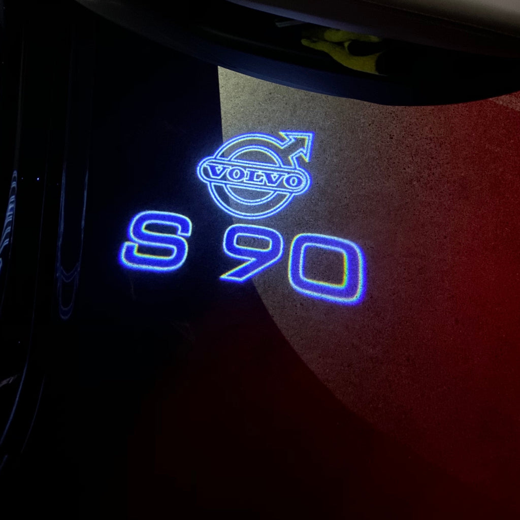 LUCES DEL PROYECTOR DEL LOGOTIPO Volvo Nr.98 (cantidad 1 = 2 Película de logotipo / 2 luces de puerta)