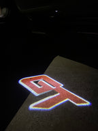 Volvo LOGO PROJECROTR LIGHTS Nr.112 (cantidad 1 = 2 logo película / 2 luces de puerta)