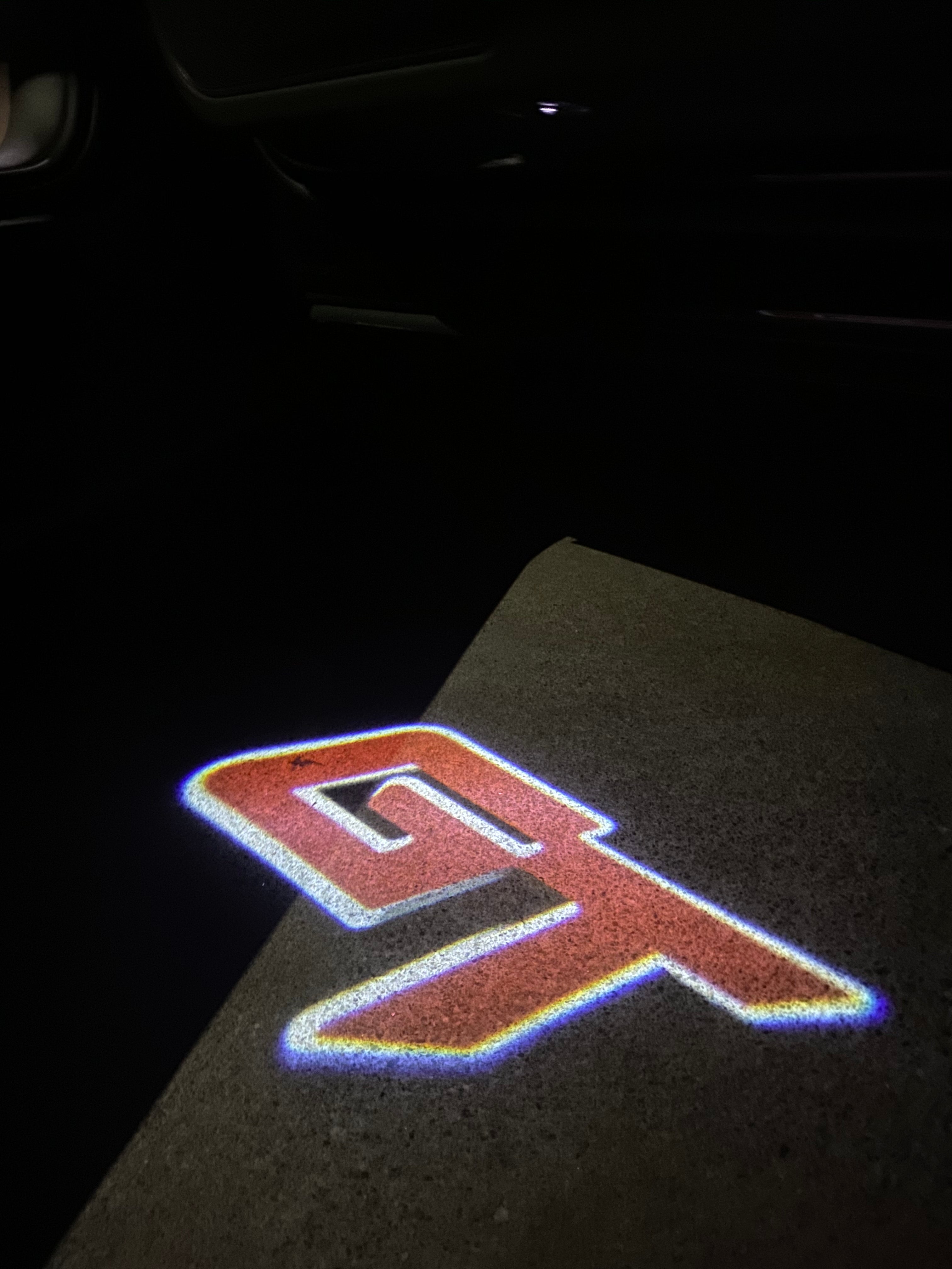 Volvo LOGO PROJECROTR LIGHTS Nr.112 (Menge 1 = 2 Logo Film / 2 Türlichter)