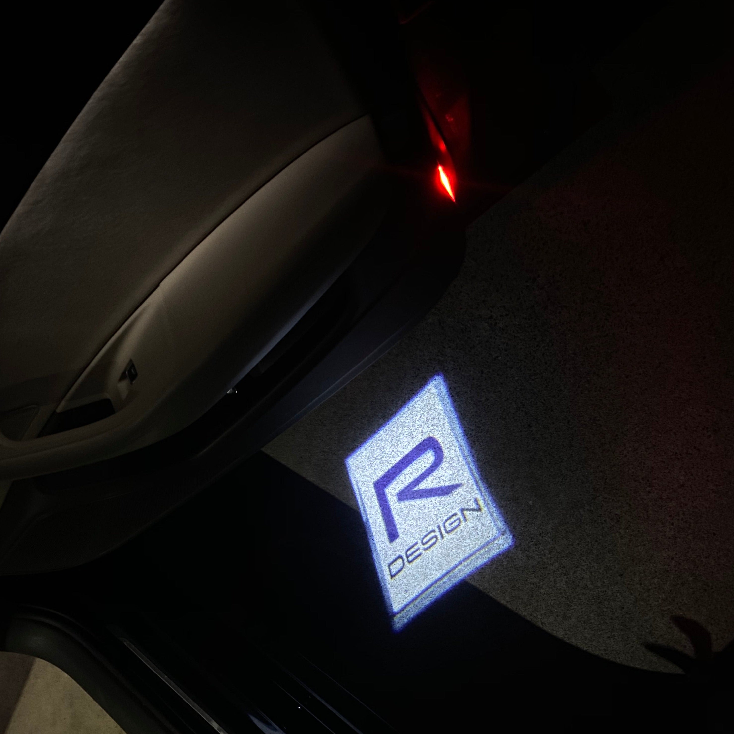 Volvo LOGO PROJECTOR LIGHTS Nr.72 (Menge 1 = 2 Logo Film / 2 Türlichter)