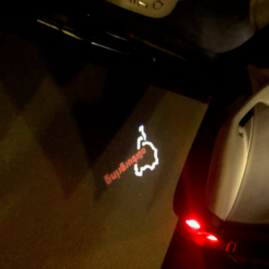 Nüeburgring Logo Nr.192 (quantité 1 = 2 Logo Films /2 feux de porte)