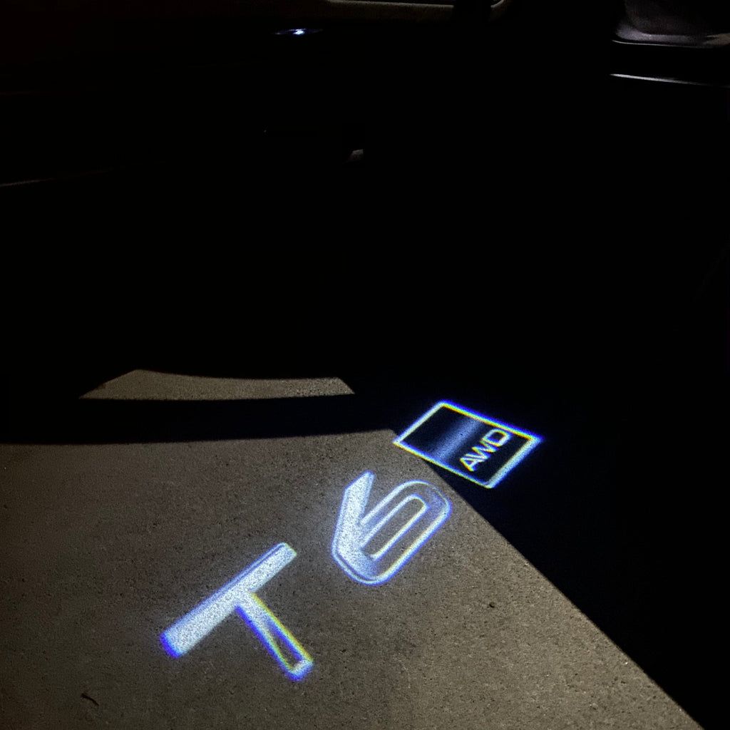 Volvo LOGO PROJECTOR LIGHTS Nr.128 (Menge 1 = 2 Logo Film / 2 Türlichter)