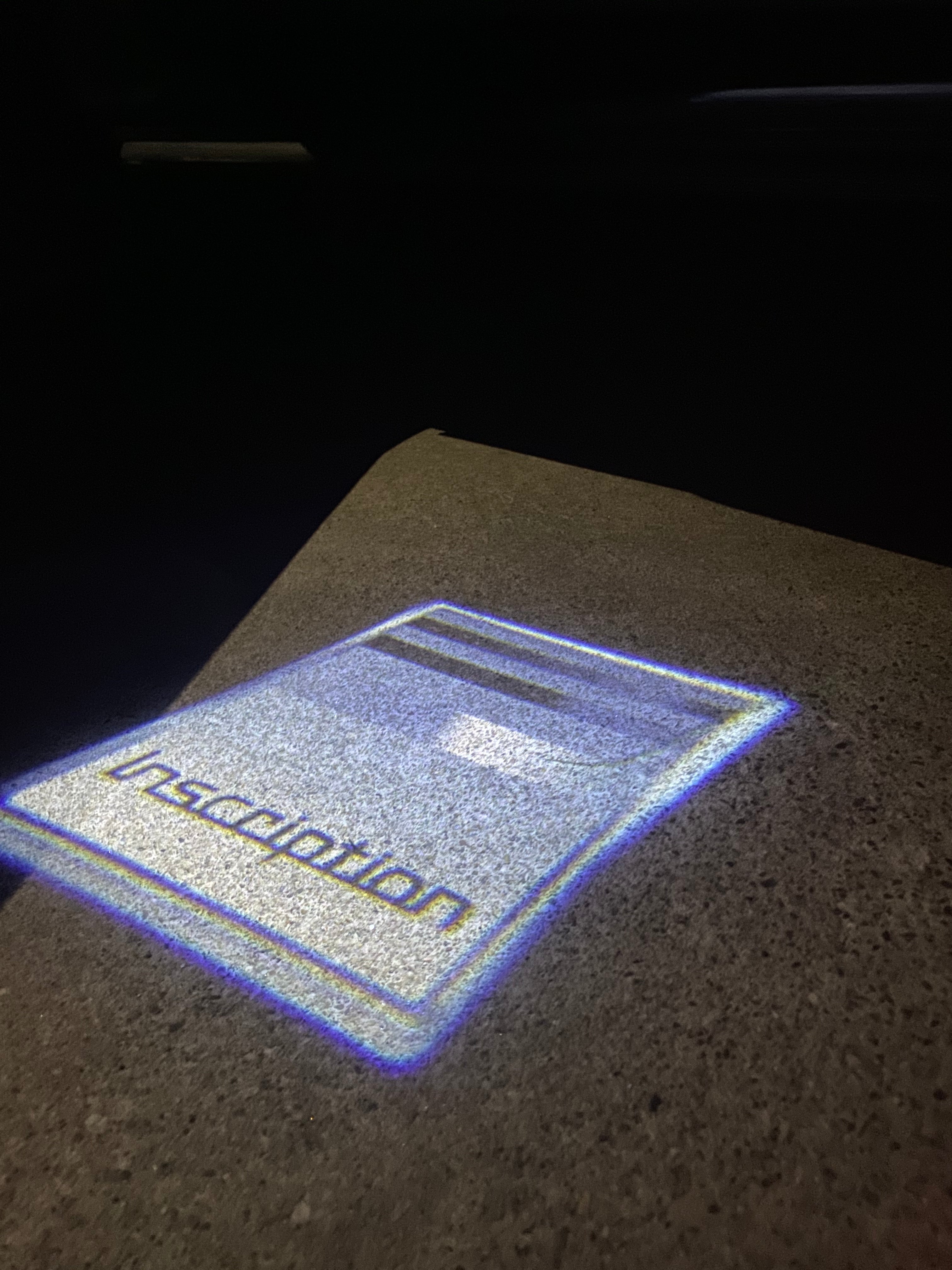 LGO LOGO بدء المشروع Nr.71 (الكمية 1 = 2 من مصابيح Logo / 2 obo lights)