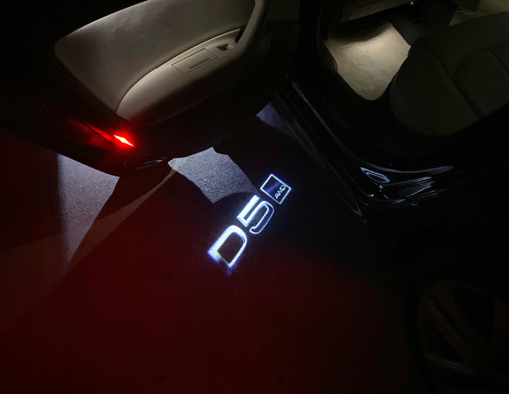 Volvo LOGO PROJECROTR LIGHTS Nr.127 (Menge 1 = 2 Logo Film / 2 Türleuchten)