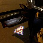 Super Man Logo door lights Nr.241  (quantity 1 = 2 Logo Films /2 door lights）DC Heroes Logo