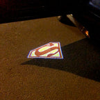 Super Man Logo door lights Nr.241  (quantity 1 = 2 Logo Films /2 door lights）DC Heroes Logo