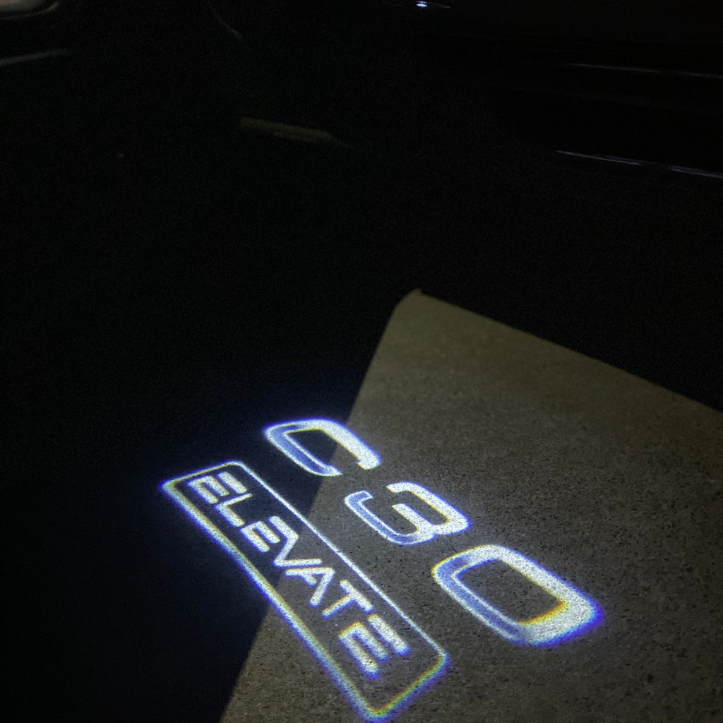 Volvo LOGO PROJECROTR LIGHTS Nr.121 (Menge 1 = 2 Logo Film / 2 Türleuchten)