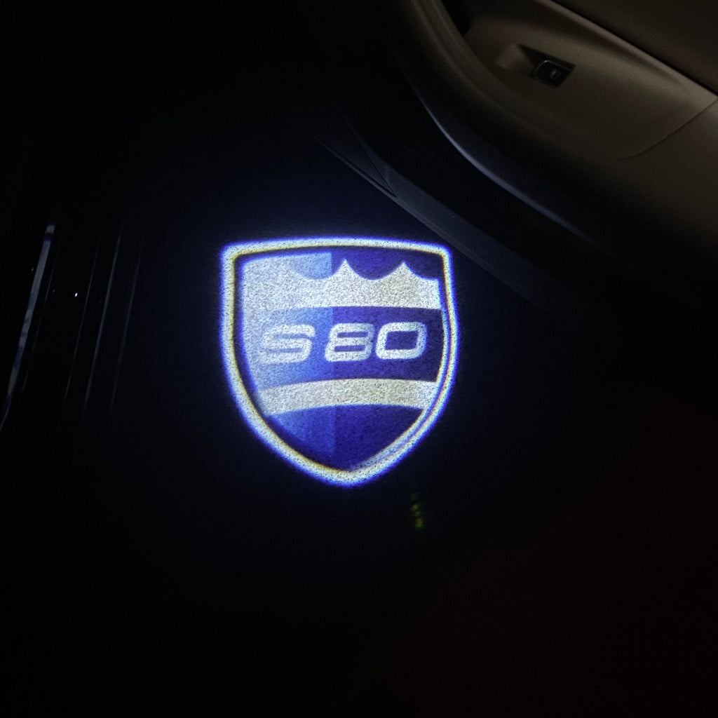 PROJECTEUR VOLVO LOGO LIGHTS Nr.135 (quantité 1 = 2 Film Logo / 2 feux de porte)