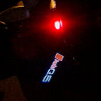 AUDI LOGO PROJECTOT LIGHTS Nr.81 (quantità 1 = 2 Logo Films /2 luci porta)