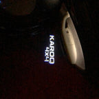 SKODA LOGO PROJECTOT LIGHTS Nr.96 (cantidad 1 = 2 logo película / 2 luces de puerta)