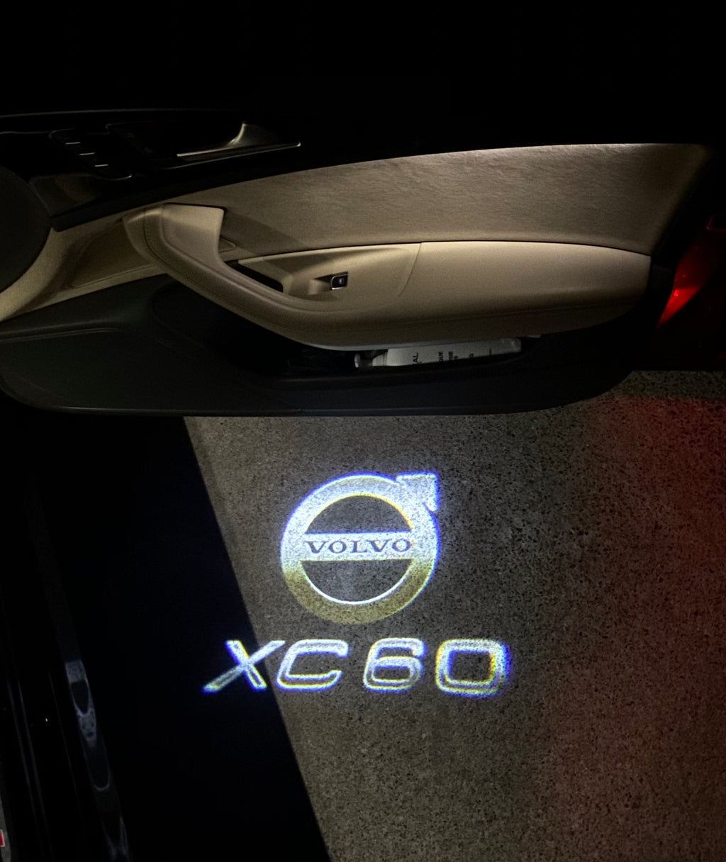 Volvo LOGO PROJECTOR LIGHTS Nr.124 (Menge 1 = 2 Logo Film / 2 Türlichter)
